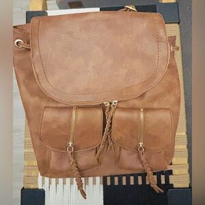 Sole Society Vegan Leather Backpack